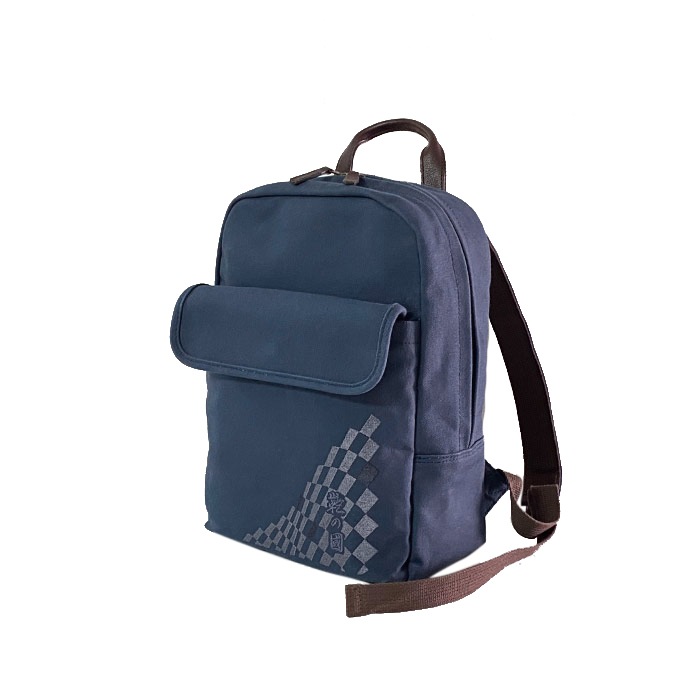 リュック デイパック カジュアルバッグ 日本製 豊岡製鞄 メンズ レディース A4 撥水 帆布 和風 旅行 街持ち カーキ 紺 ベージュ KBN01036 鞄の國