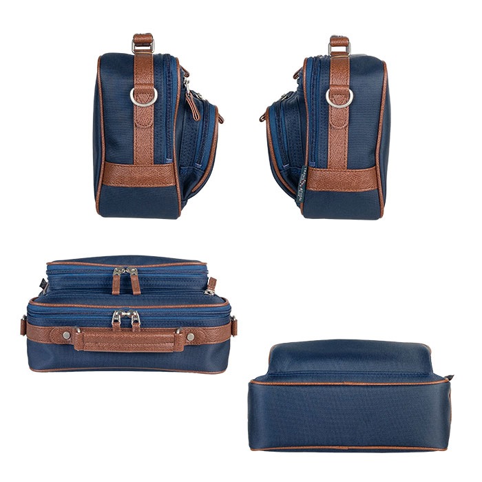 ショルダーバッグ カジュアルバッグ 日本製 豊岡製鞄 メンズ 斜めがけ 小さめ ナイロン 旅行 横型 BLAZER CLUB KBN33786