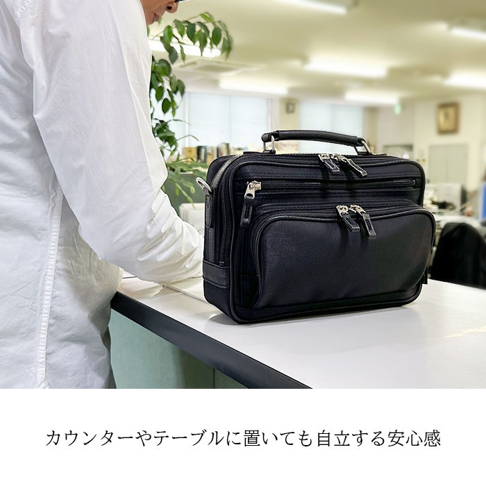 ショルダーバッグ カジュアルバッグ 日本製 豊岡製鞄 メンズ 斜めがけ 小さめ ナイロン 旅行 横型 BLAZER CLUB KBN33786