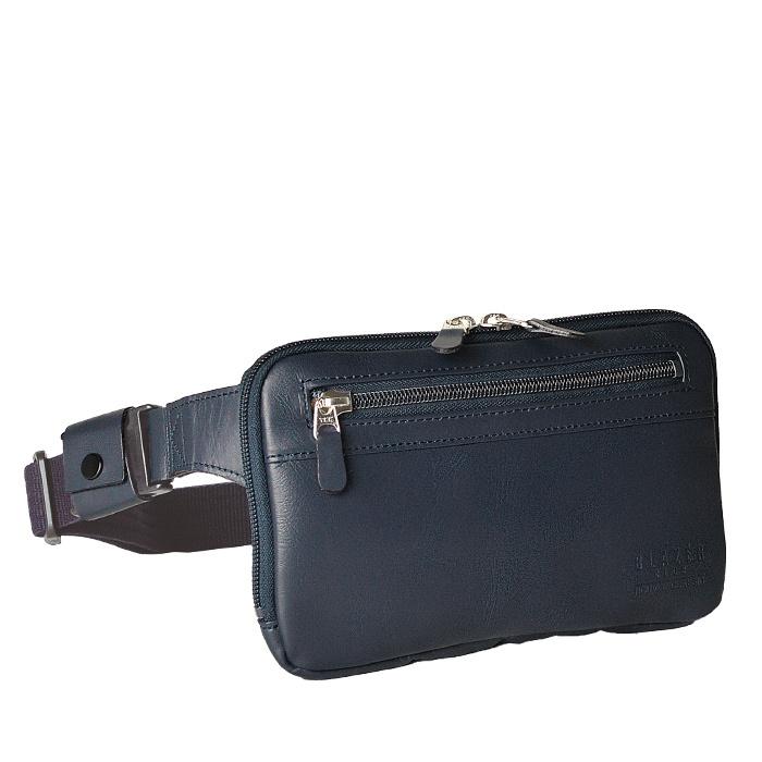 ウエストポーチ ウエストバッグ メンズ 日本製 本革 牛革 軽量 斜め掛け 小さめ 旅行 プレゼント KBN25780