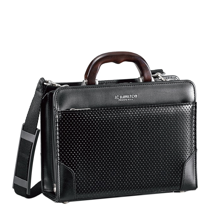 J.C. HAMILTON PROSPERITY ビジネスバッグ 黒ダレスバッグ J.C. HAMILTON PROSPERITY ビジネスバッグ 黒ダレスバッグ