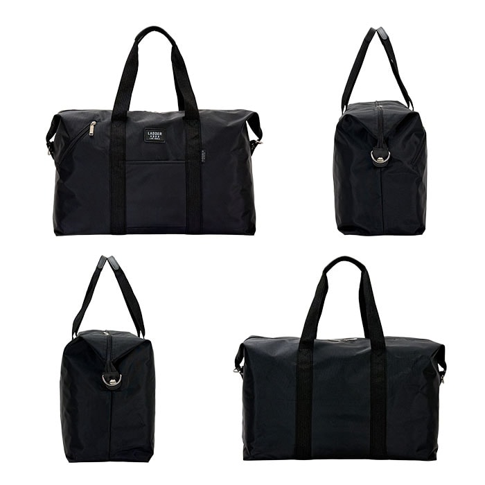 ボストンバッグ 旅行 メンズ レディース 美容師 学生 大容量 35L 軽量 シンプル ブランド スポーツ 1泊 2泊 3泊 修学旅行 中学生 高校生 合宿 帰省 レジャー キャンプ 旅行カバン ナイロン 折りたたみ コンパクト 実用的 LADDER AREA KBN11709