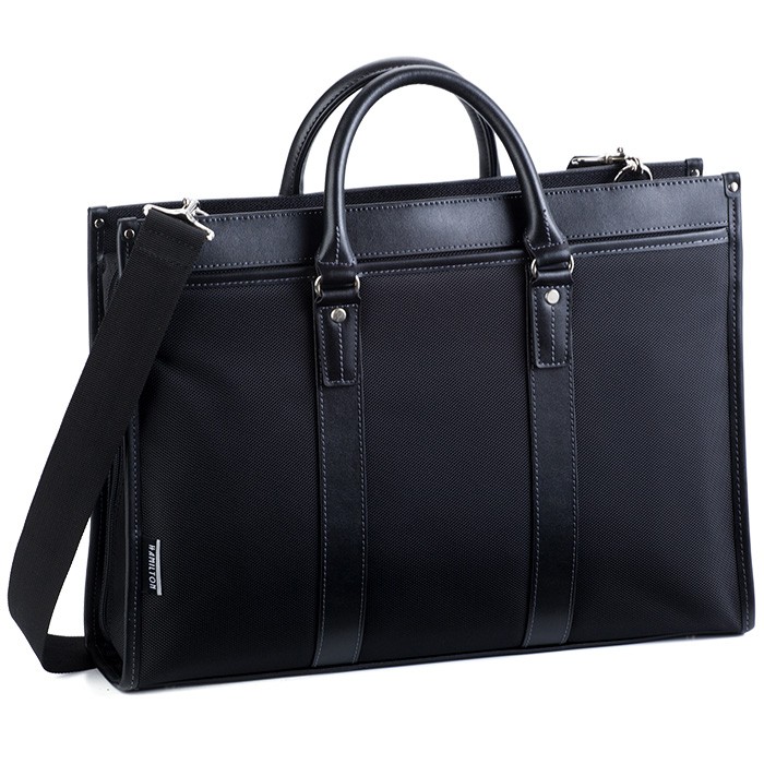 ビジネスバッグ メンズ B4ファイル リクルート 太番手大開きビジネス HAMILTON KBN26579
