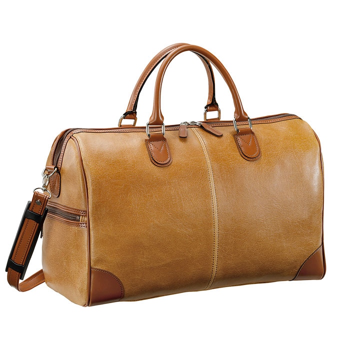 ボストンバッグ 日本製 豊岡製鞄 メンズ レディース 男女兼用 オールドレザー調 旅行 出張 1泊 2泊 ANDY HAWARD KBN10426