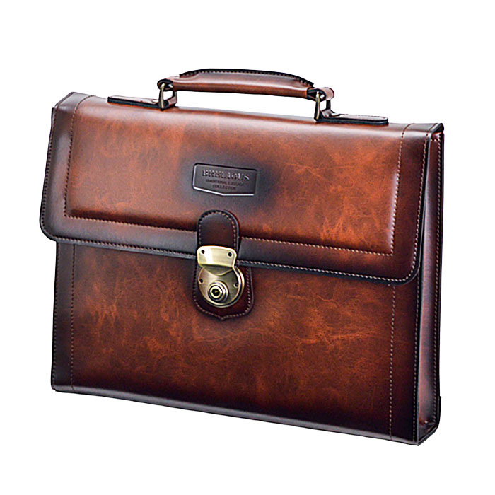 クラッチバッグ セカンドバッグ メンズ A4ファイル 鍵付き 書類バッグ フラップ 日本製 豊岡製鞄 チョコ ブランド BRELIOUS ブレリアス KBN23491