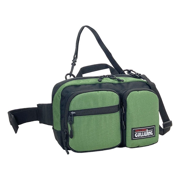 ボディバッグ ウエストバッグ 3WAY ショルダーバッグ 肩掛け 斜めがけメンズ ファミリー 散歩 ウォーキング レジャー ライブ 横型 GULLWING KBN25959