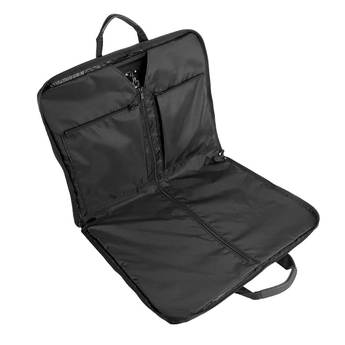 ガーメントバッグ ガーメントケース メンズ レディース 日本製 豊岡製鞄 スーツ ドレス 持ち運び 衣類収納 ハンガー2本 冠婚葬祭 結婚式 出張 旅行 PHILIPE LANGLET KBN13072