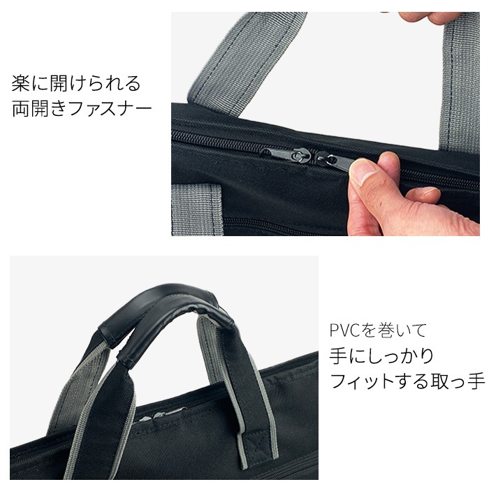 ガーメントバッグ ガーメントケース メンズ レディース 3つ折り スーツ ドレス コート 持ち運び ハンガー付き 冠婚葬祭 結婚式 出張 旅行 ANDY HAWARD KBN13066