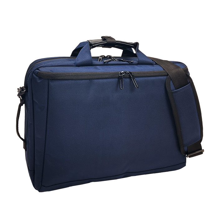 ブリーフケース ビジネスバッグ メンズ 3WAY B4 タブレット収納 2ルーム 1680D 横 横型 黒 紺 GRAFIT KBN26706
