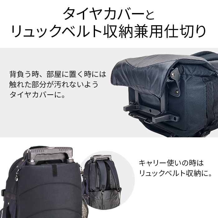 防災の日 トロリーバッグ リュック デイパック メンズ トローリーケース メンズ ファミリー マチ拡張 大容量 3WAY GULLWING KBN15144