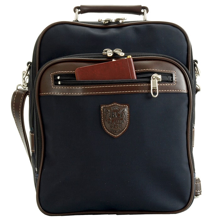 ショルダーバッグ 日本製 豊岡製鞄 メンズ A5ファイル 帆布コート KBN16350 ブレザークラブ BLAZER CLUB