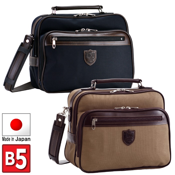新品 BLAZER CLUB ショルダーバッグ 日本製 16223 Amazon | [ブレザークラブ] 小型なのに大容量 ジャストフィット
