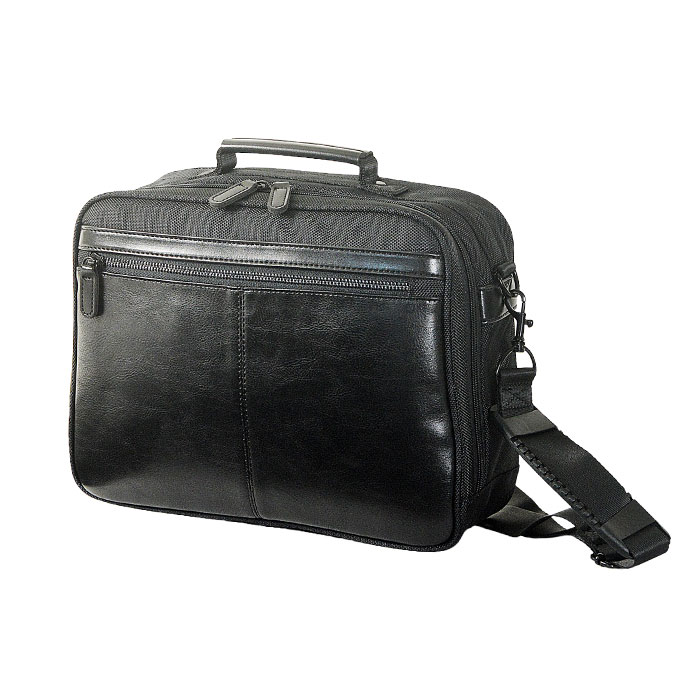 ショルダーバッグ 手提げバッグ メンズ B5ファイル 横 合皮 2way カジュアル 街持ち 黒 KBN33768 ハミルトン HAMILTON