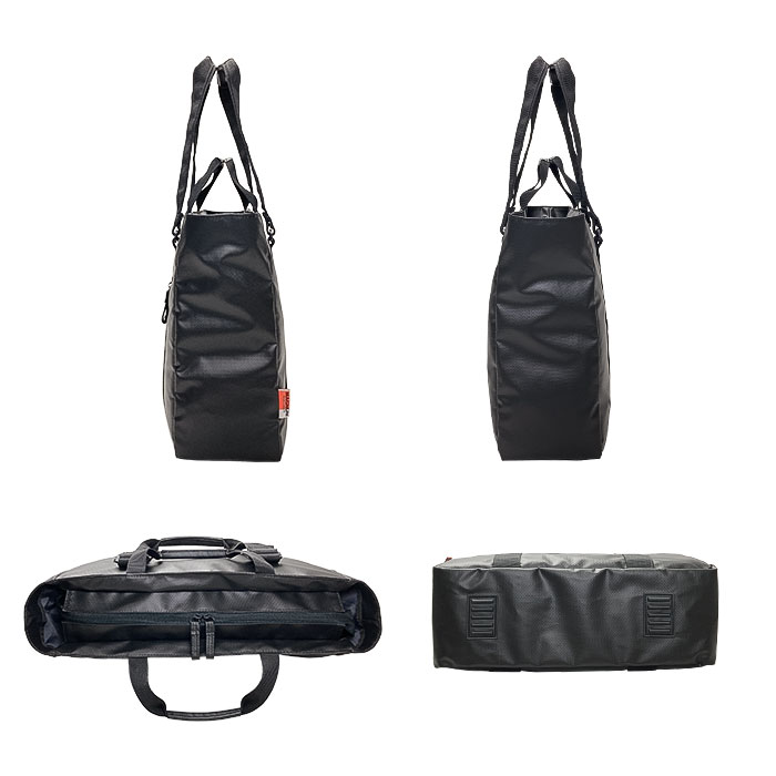 ビジネスバッグ トートバッグ メンズ レディース 大きめ B4 ファスナー付き 軽い 軽量 撥水 2wayハンドル ブランド タブレット対応 肩掛け 通勤 ジム 横型 黒 MAGNUM KBN53434