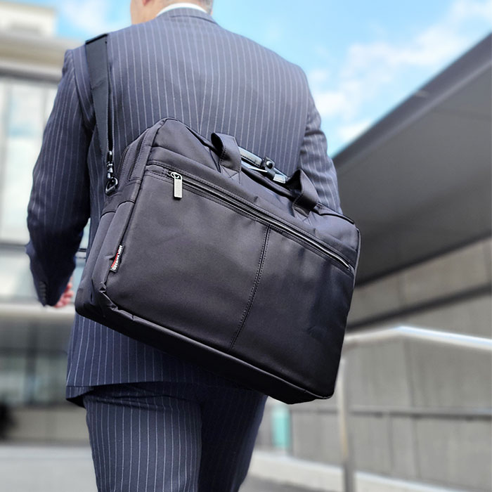 ブリーフケース ビジネスバッグ リクルートバッグ メンズ B4ファイル対応 新卒 リクルート マイクロファイバー ANDY HAWARD KBN26525