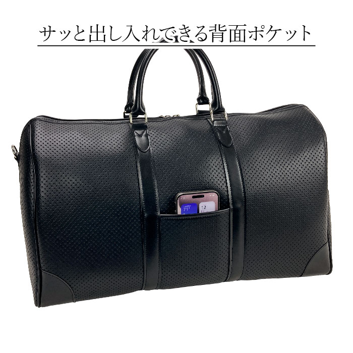 ボストンバッグ トラベルバッグ 日本製 豊岡製鞄 2泊  3泊 旅行バッグ 旅行カバン 旅行かばん ブランド メンズ ゴルフ 底鋲 黒 BRELIOUS KBN10461