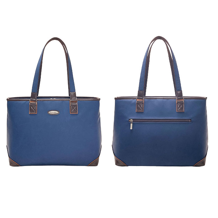 ビジネスバッグ トートバッグ メンズ レディース 大きめ B4 A4ファイル ファスナー付き 軽い 軽量 自立 ブランド タブレット対応 肩掛け 通勤 横型 黒 紺 BRELIOUS KBN53438