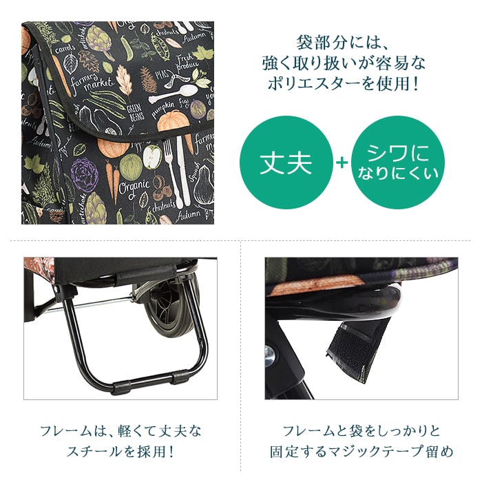 ショッピングカート ショッピングキャリー 買い物カート メンズ 2輪 大容量 買い物 レジャー 折りたたみ 高さ調節可能 VALENTINO VISCANI KBN15185