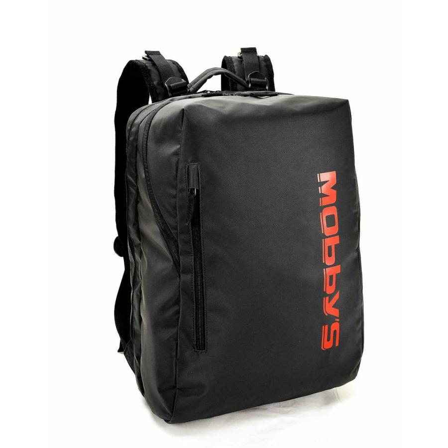 リュック デイパック ビジネスリュック メンズ B4ファイル 2室 通学 通勤 タブレット対応 KBN42573 モビーズ MOBBY'S