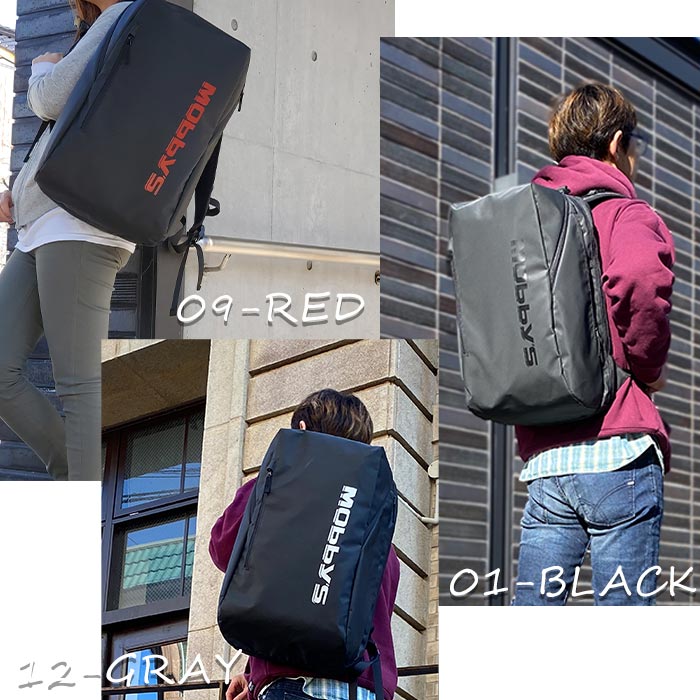 リュック デイパック ビジネスリュック メンズ B4ファイル 2室 通学 通勤 タブレット対応 KBN42573 モビーズ MOBBY'S