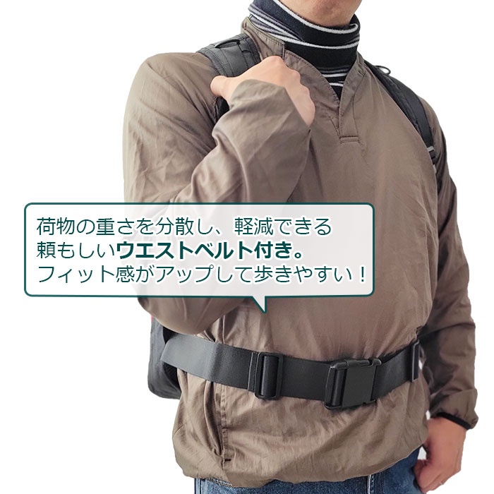 リュック デイパック A4ファイル メンズ レディース ファミリー 通勤 アウトドア 旅行 通学 災害 防災 黒 紺 赤 KBN42428 GULLWING