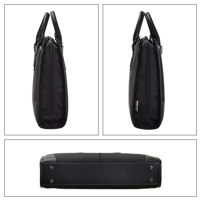 ビジネスバッグ メンズ A4ファイル リクルート 太番手ビジネス KBN26581 ハミルトン HAMILTON