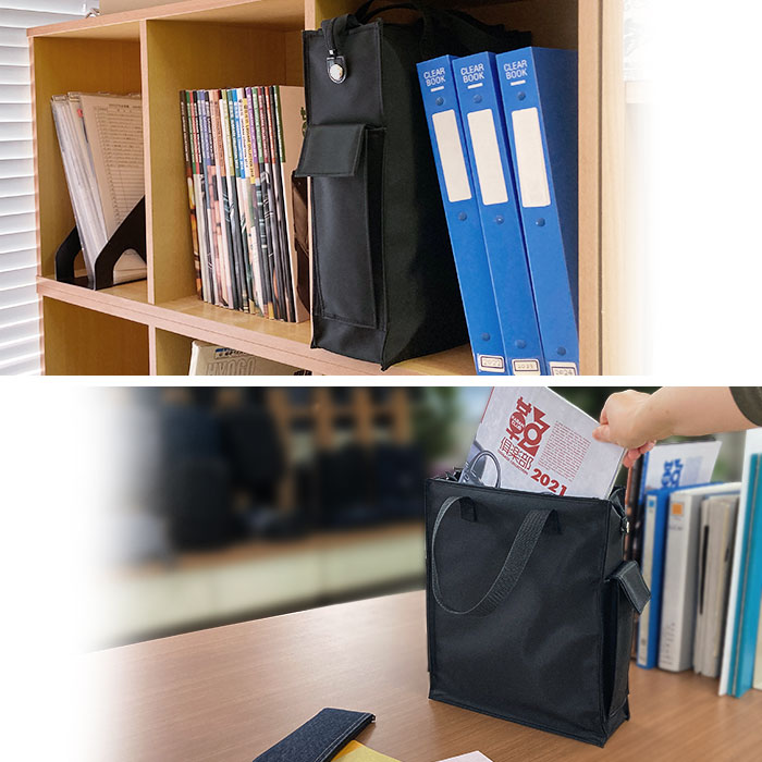 トートバッグ メンズ サブバッグ 書類バッグ 日本製 豊岡製鞄 A4ファイル 持ち運び 縦型 軽量 トート 会議 学校行事 黒 BLAZER CLUB KBN26720