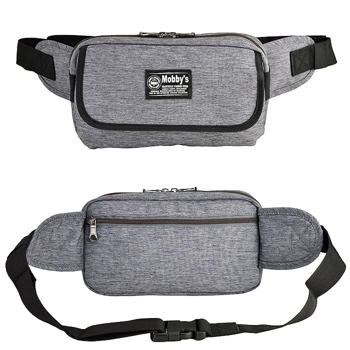 ウエストバッグ ウエストポーチ ボディバッグ メンズ レディース 軽量 街持ち 普段使い アウトドア KBN25880 モビーズ Mobby's