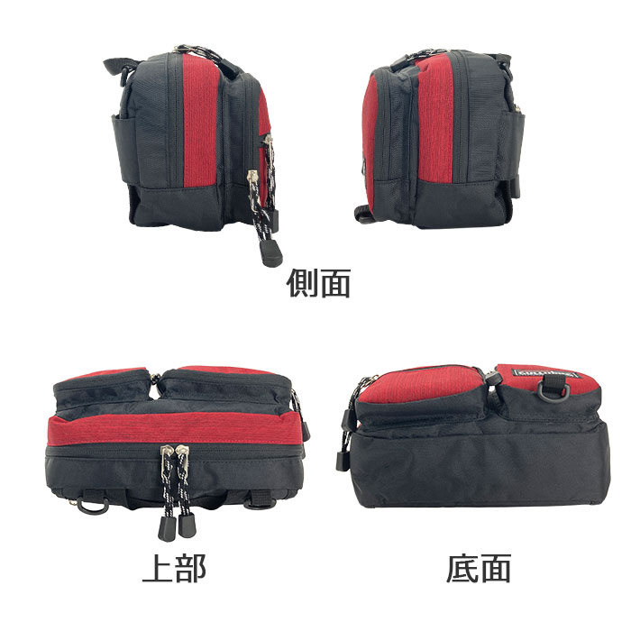 ウエストバック ウエストポーチ ショルダーバッグ メンズ 軽量 2way 街ブラ 旅行 スポーツ アウトドア 子供 親子 家族 KBN25888 ガルウィング GULLWING