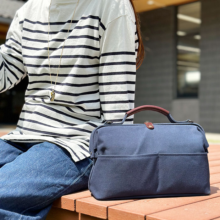 ダレスボストンバッグ ショルダーバッグ メンズ レディース 撥水 帆布 日本製 国産 豊岡製鞄 旅行 紺 カーキ ベージュ 鞄の國 KBN10456