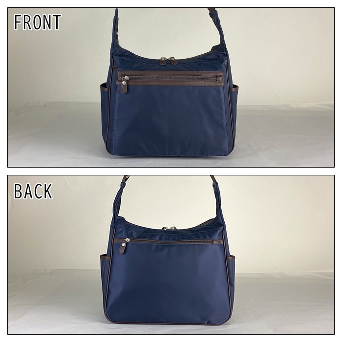 ショルダーバッグ カジュアルバッグ メンズ A4ファイル ナイロン 軽量 街持ち 旅行 黒 カーキ 紺 BLAZER CLUB KBN33760