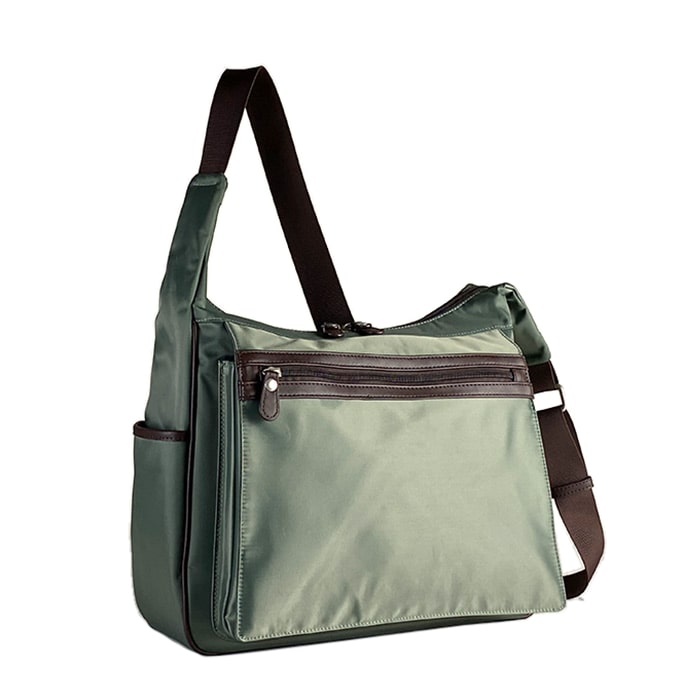 ショルダーバッグ カジュアルバッグ メンズ A4ファイル ナイロン 軽量 街持ち 旅行 黒 カーキ 紺 BLAZER CLUB KBN33760