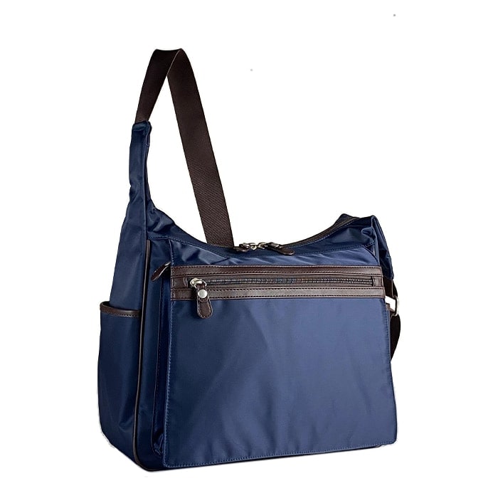 ショルダーバッグ カジュアルバッグ メンズ A4ファイル ナイロン 軽量 街持ち 旅行 黒 カーキ 紺 BLAZER CLUB KBN33760