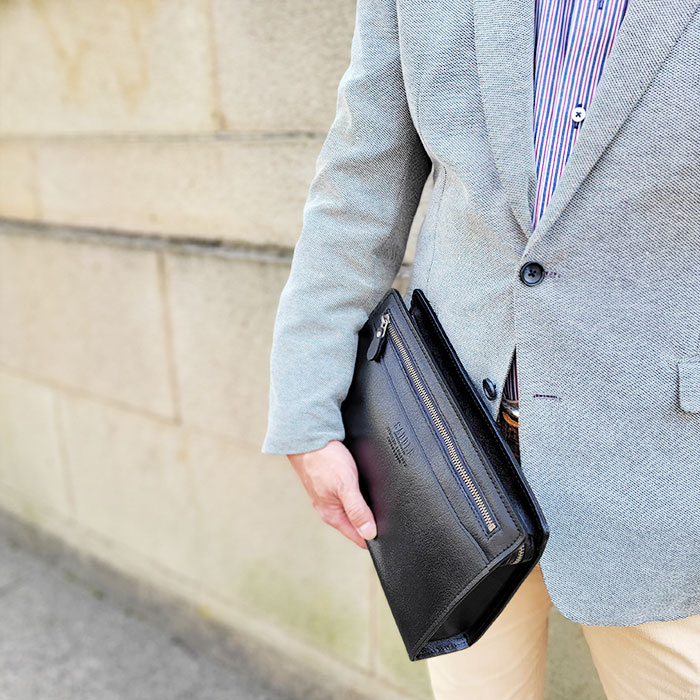 セカンドバッグ クラッチバッグ メンズ 豊岡製 本革 クラシック フォーマル 冠婚葬祭 結婚式 29cm A5ファイル SADDLE KBN25884