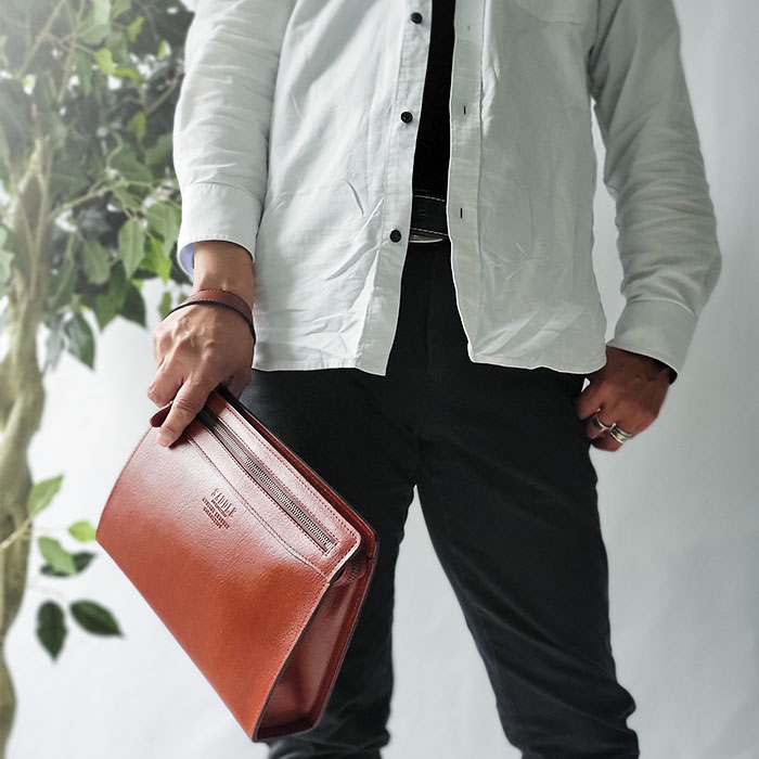 セカンドバッグ クラッチバッグ メンズ 豊岡製 本革 クラシック フォーマル 冠婚葬祭 結婚式 29cm A5ファイル SADDLE KBN25884