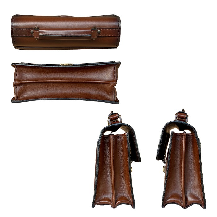 レザーバッグ セカンドバッグ フォーマルバッグ 日本製 豊岡製鞄 牛革 本革 メンズ A5 フォーマル 街持ち 旅行  チョコ SADDLE KBN01007