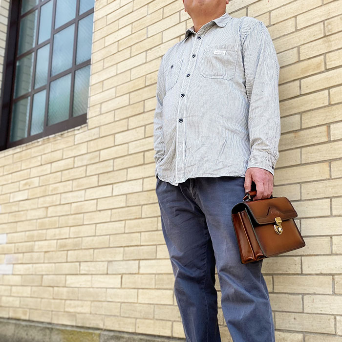 レザーバッグ セカンドバッグ フォーマルバッグ 日本製 豊岡製鞄 牛革 本革 メンズ A5 フォーマル 街持ち 旅行 チョコ SADDLE KBN01007