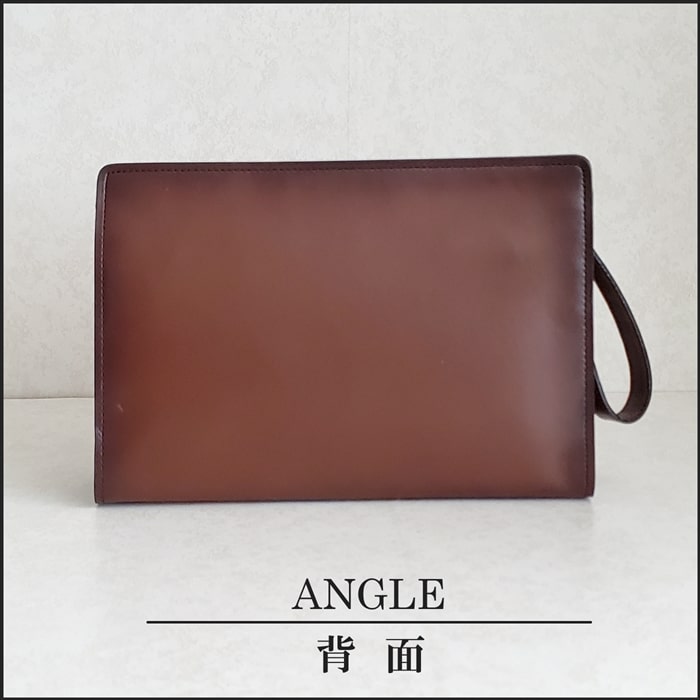 レザーバッグ セカンドバッグ フォーマルバッグ 日本製 豊岡製鞄 牛革 本革 メンズ A5ファイル フォーマル 街持ち 旅行 チョコ SADDLE KBN01008
