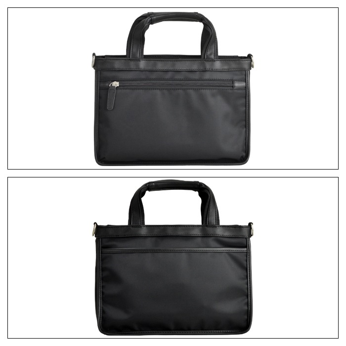 ショルダーバッグ トートバッグ メンズ B5 タブレット対応 横型 手提げ スリム 細マチ 黒 カーキ 紺 KBN26679 ブレザークラブ BLAZER CLUB