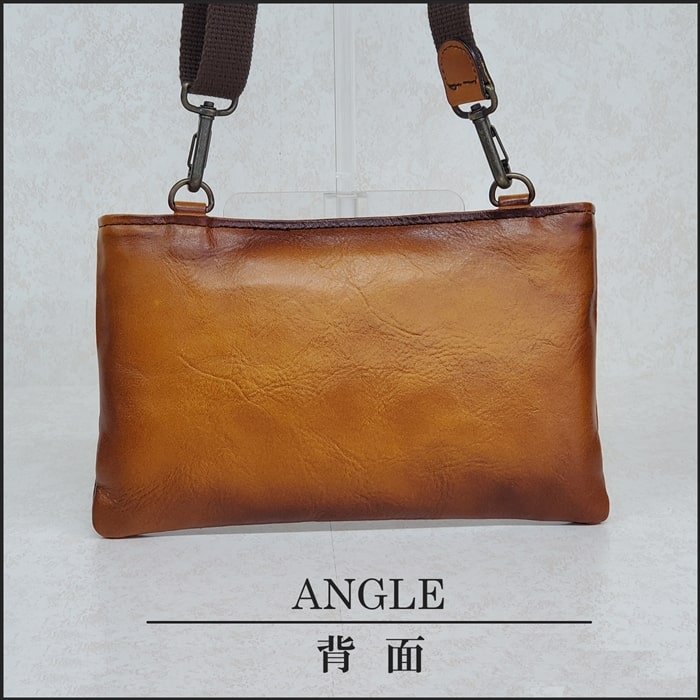 レザーバッグ ショルダーバッグ 日本製 豊岡製鞄 牛革 本革 メンズ 街持ち 旅行 チョコ SADDLE KBN01016