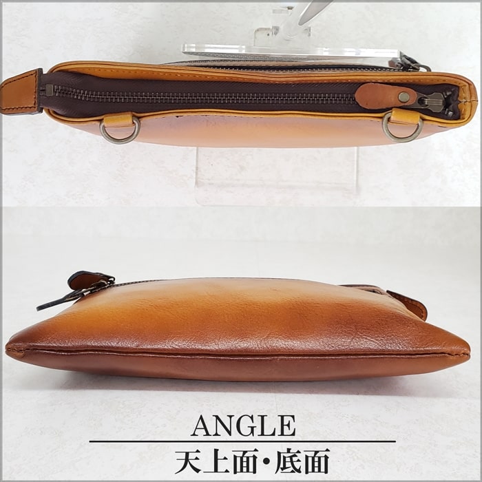 レザーバッグ ショルダーバッグ 日本製 豊岡製鞄 牛革 本革 メンズ 街持ち 旅行 チョコ SADDLE KBN01016