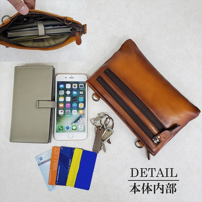 レザーショルダーバッグ KBN01016 平野鞄