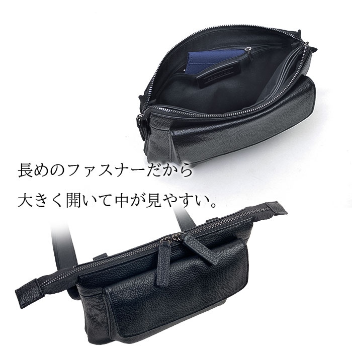 レザーショルダーバッグ KBN25949 平野鞄