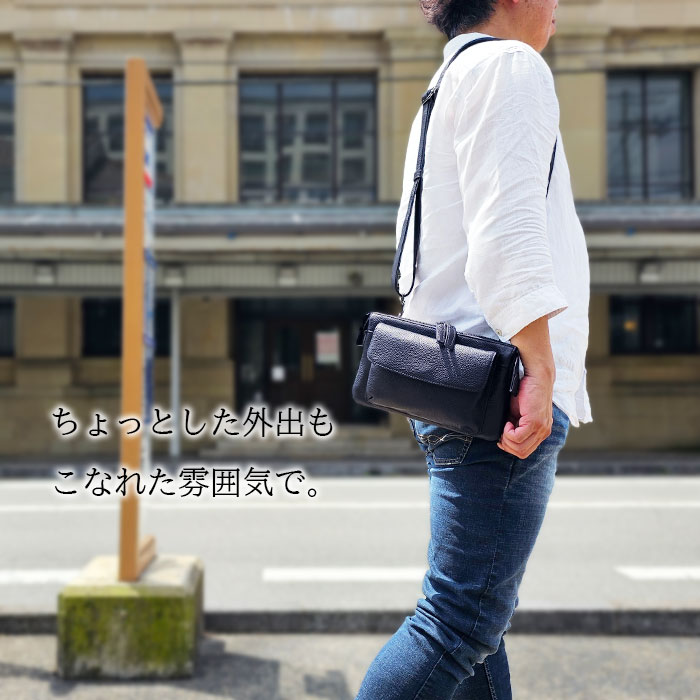 極美品✨カルバンクライン メッセンジャーバッグ クラッチ オール レザー 黒 2025年最新】Calvin Klein カラー：ブラック系 メッセンジャー