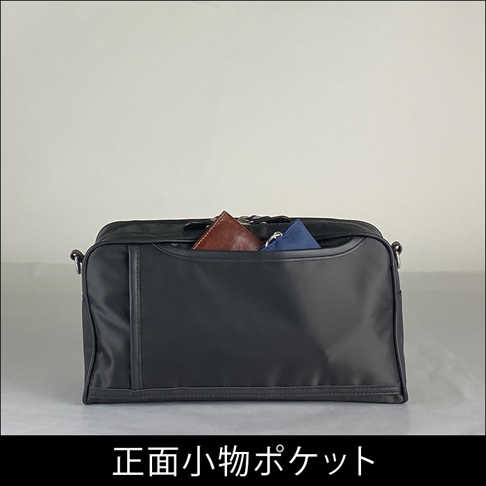 ショルダーバッグ セカンドポーチ カジュアルバッグ メンズ A5 2way ナイロン 軽量 街持ち 旅行 黒 紺 KBN33763 BLAZER CLUB