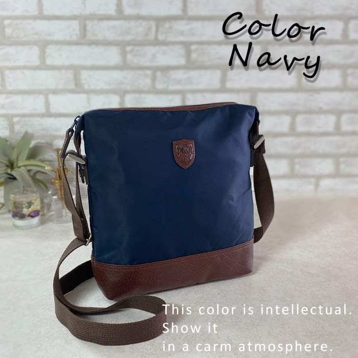 ショルダーバッグ 日本製 豊岡製鞄 メンズ B5 ナイロン 普段使い 街持ち 観光 ショッピング 黒 紺 KBN33757 ブレザークラブ BLAZER CLUB