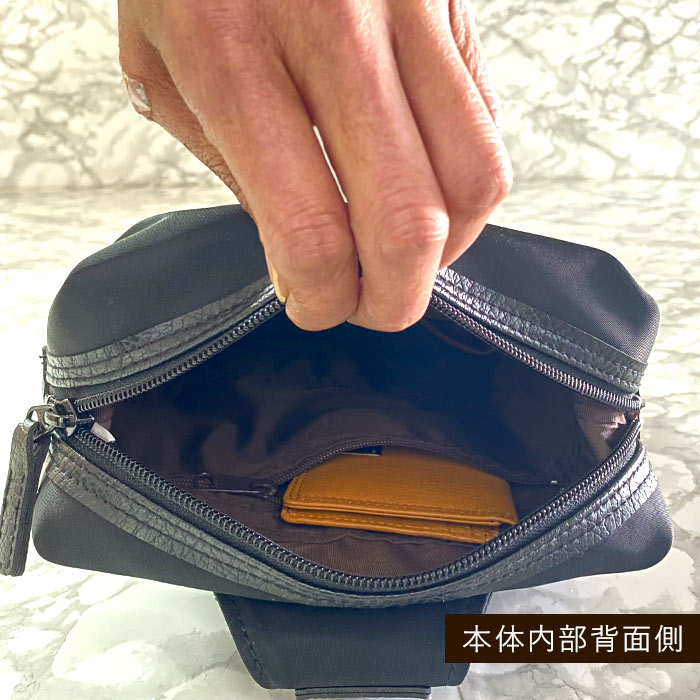 ワンショルダーバッグ ショルダーバッグ ボディバッグ 日本製 豊岡製鞄 メンズ A5ファイル 軽量 ナイロン 普段使い 街持ち 観光 ショッピング 01-黒 03-紺 KBN33758 ブレザークラブ BLAZER CLUB