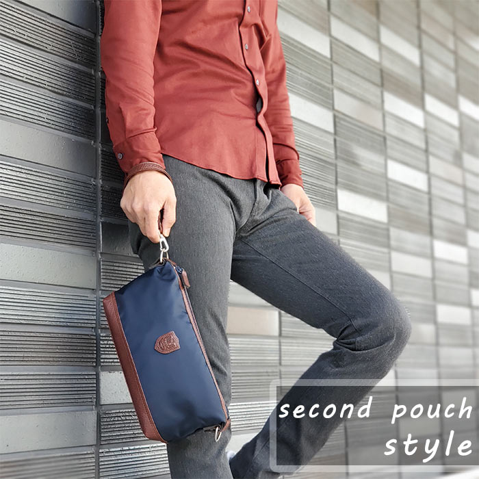 ショルダーバッグ セカンドポーチ ボディバッグ 日本製 豊岡製鞄 メンズ 軽量 ナイロン 普段使い 街持ち 観光 ショッピング 黒 紺 BLAZER CLUB KBN33759