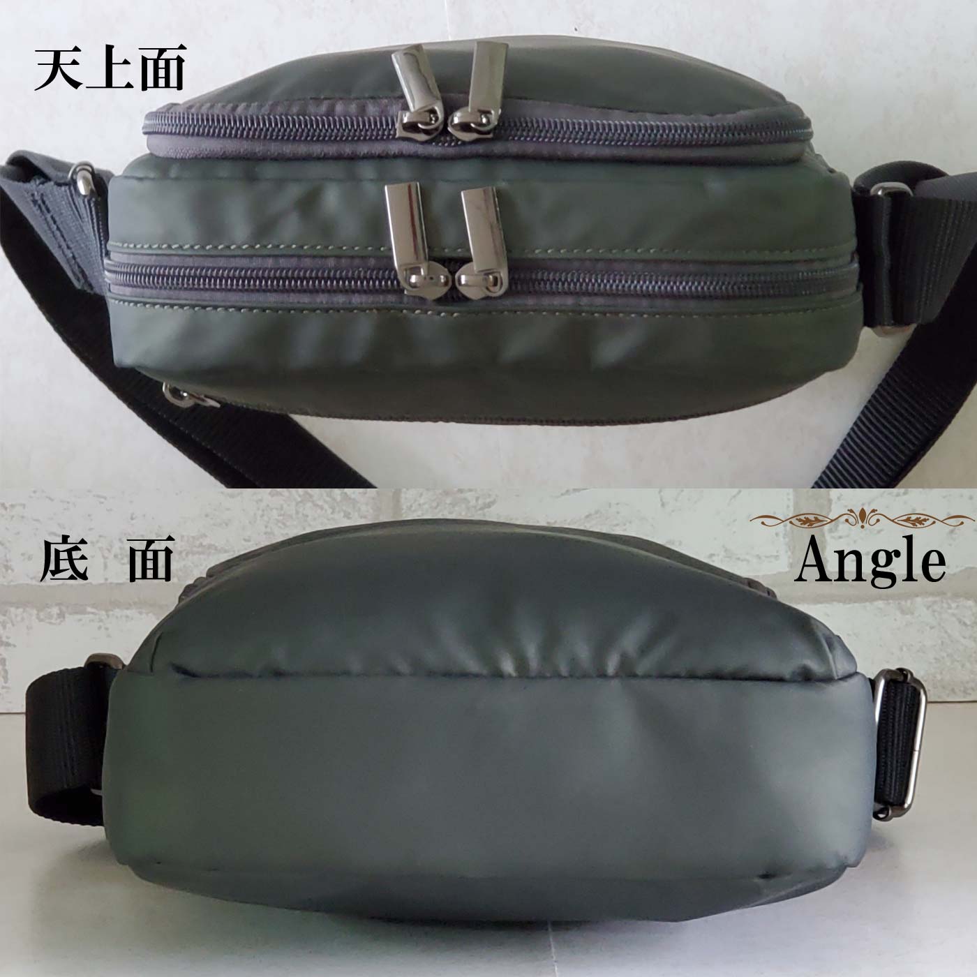 縦型ショルダーバッグ カジュアルバッグ メンズ B5 軽い 斜めがけ ナイロン 街持ち 普段使い 旅行 レジャー 黒 カーキ KBN33755 ブレザークラブ BLAZER CLUB