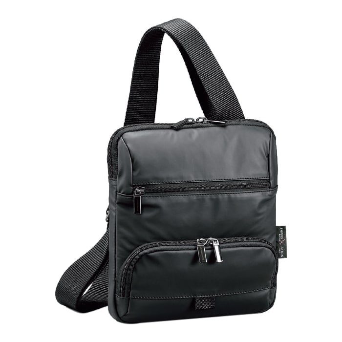 ショルダー付き鞄　ブラックカラー スタイルブロック STYLEBLOCK ハンドルスカーフ付きミニ